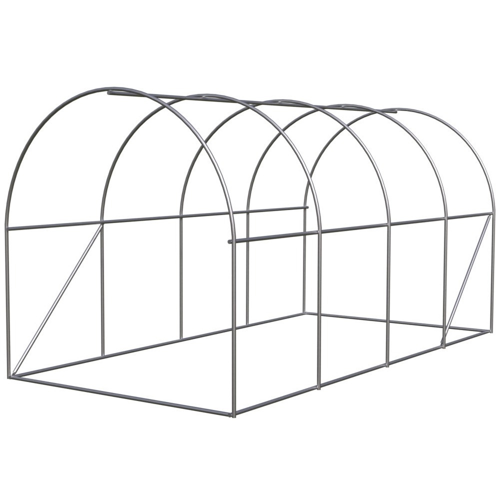 Tunel Foliowy Ogrodowy Szklarnia 2,5x4m (10m²) - obrazek 4
