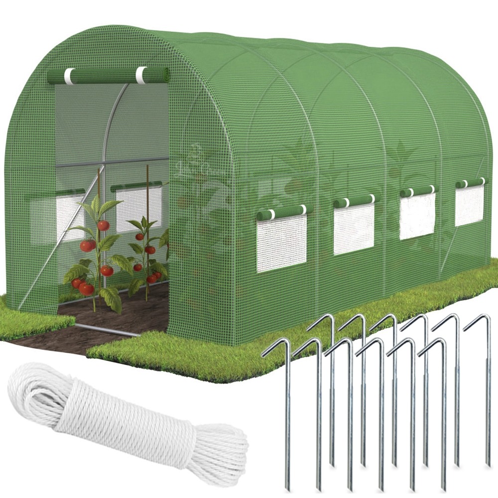 Tunel Foliowy Ogrodowy Szklarnia 2,5x4m (10m²)