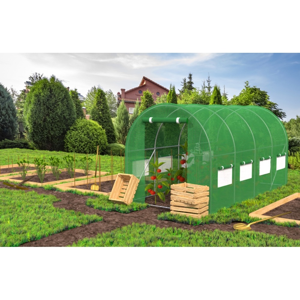 Tunel Foliowy Ogrodowy Szklarnia 2,5x4m (10m²) - obrazek 8