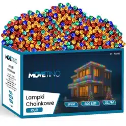Lampki Choinkowe Wielokolorowe IP44 500LED 32m