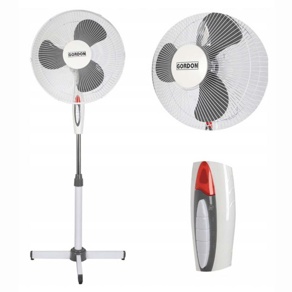 Wentylator Stojący Wiatrak Podłogowy Regulowany Biały 60W - obrazek 2