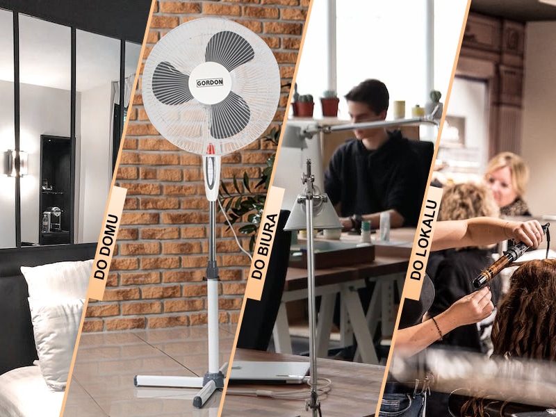 Wentylator Stojący Wiatrak Podłogowy Regulowany Biały 60W - obrazek 7