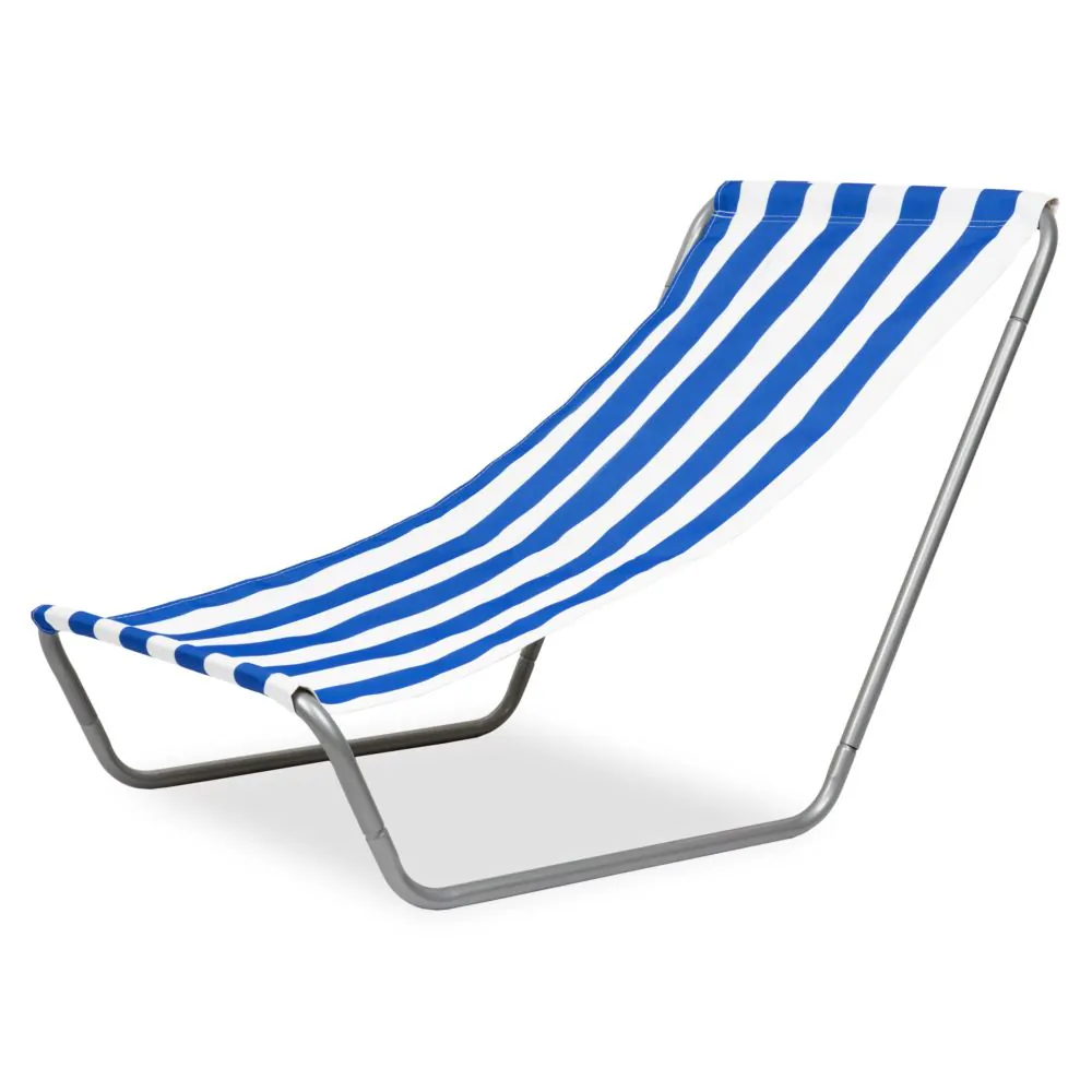Leżak Plażowy Fotel Ogrodowy Składany - obrazek 3