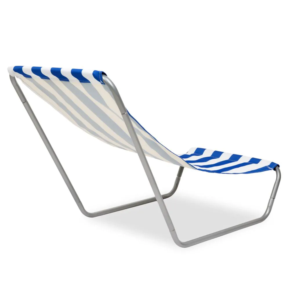 Leżak Plażowy Fotel Ogrodowy Składany - obrazek 5