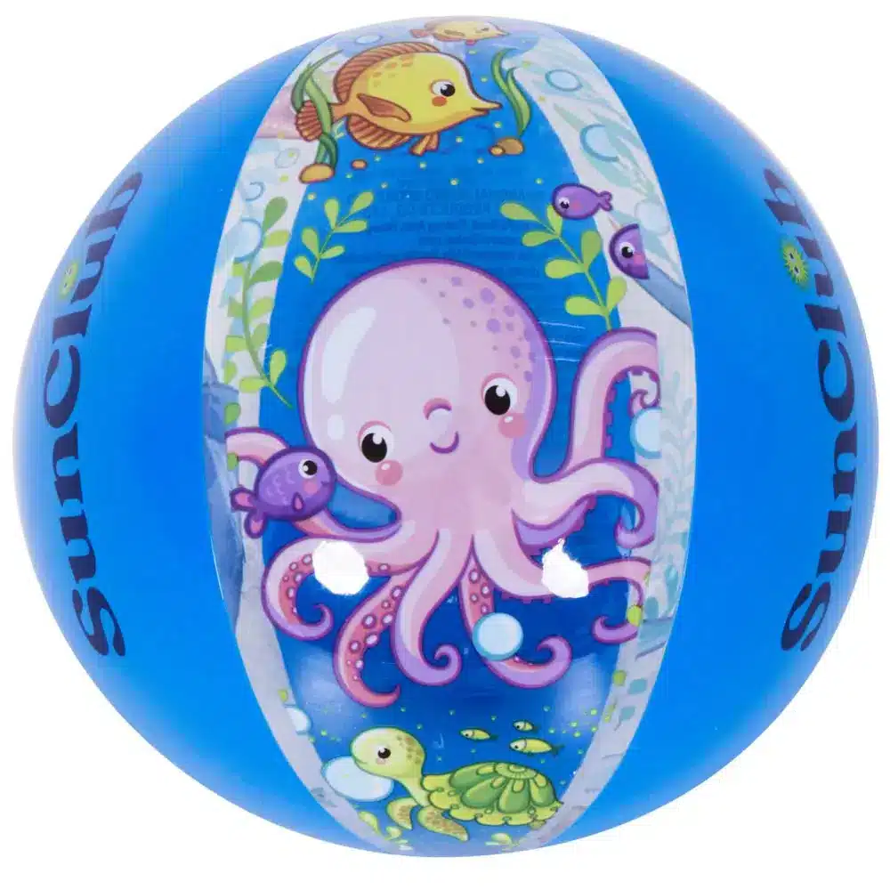 Piłka Plażowa Dmuchana Płetwonurek 40cm - obrazek 3