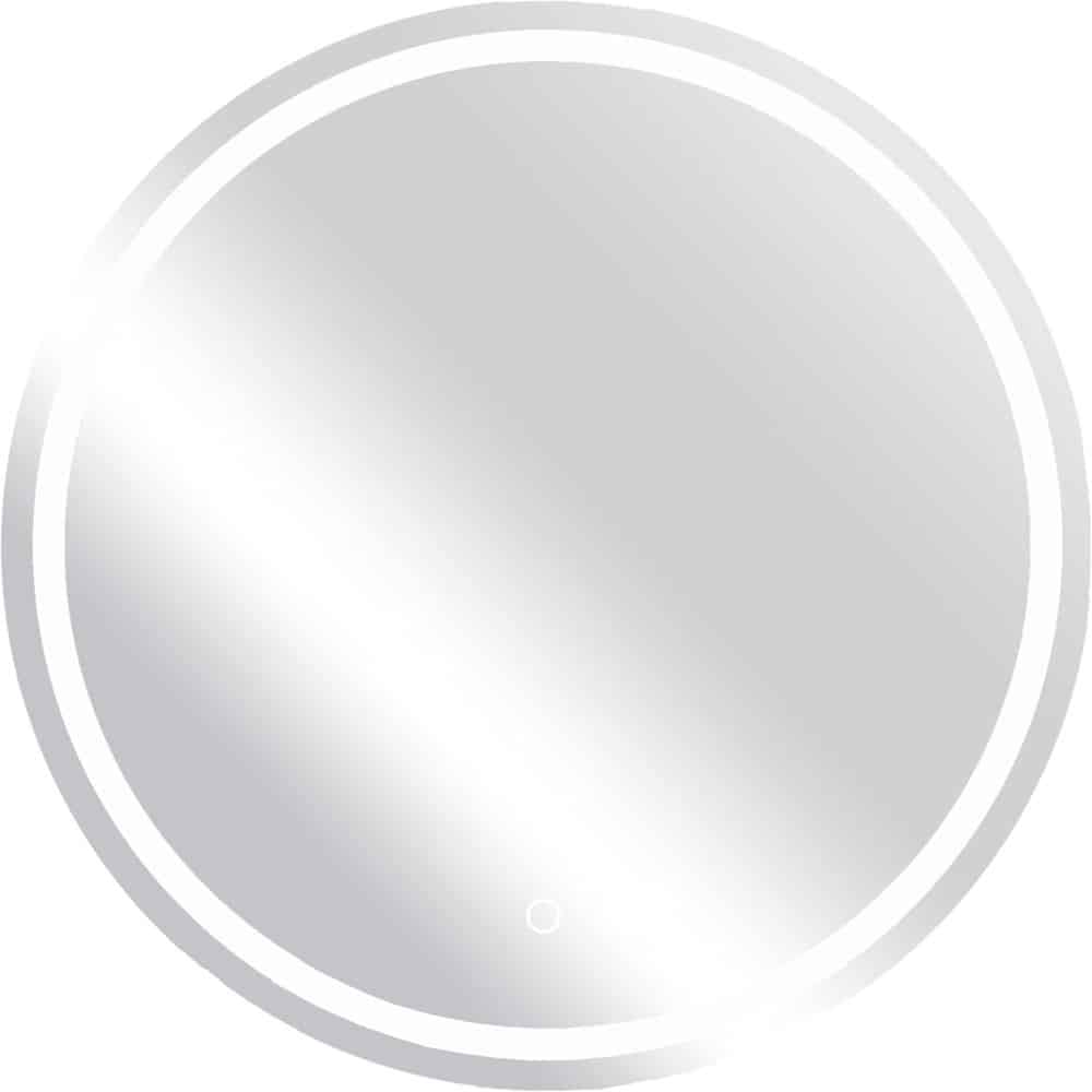 Lustro Okrągłe Ścienne Podświetlone LED 80cm