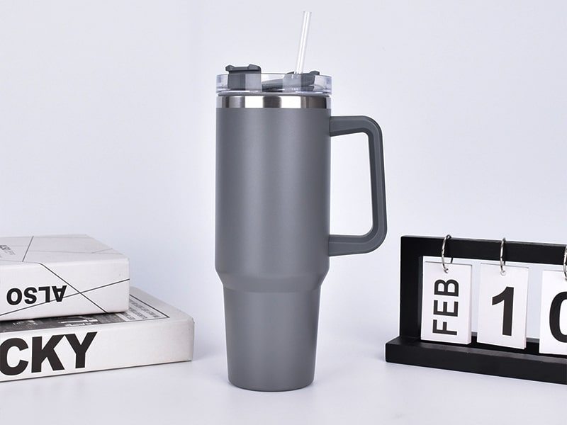 Kubek Termiczny Termos Stal Nierdzewna Ciemnoszary 1200ml - obrazek 5