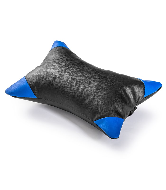 Fotel Gamingowy Obrotowy Regulowany Dla Gracza Czarno-Niebieski - obrazek 5