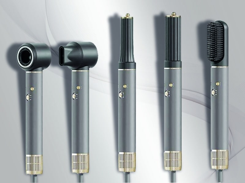 Suszarka Do Włosów Jonizacja Zimny Nawiew 3 Prędkości Nawiewu 3 Poziomy Temperatury 1300W - obrazek 5