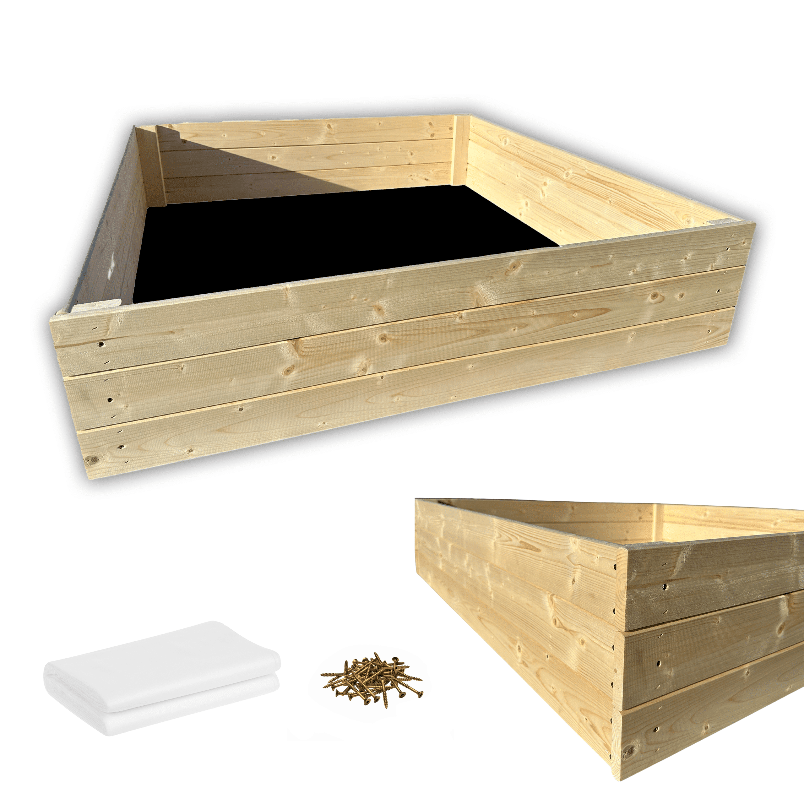 Warzywniak Drewniany Skrzynia Na Warzywa 120x40cm