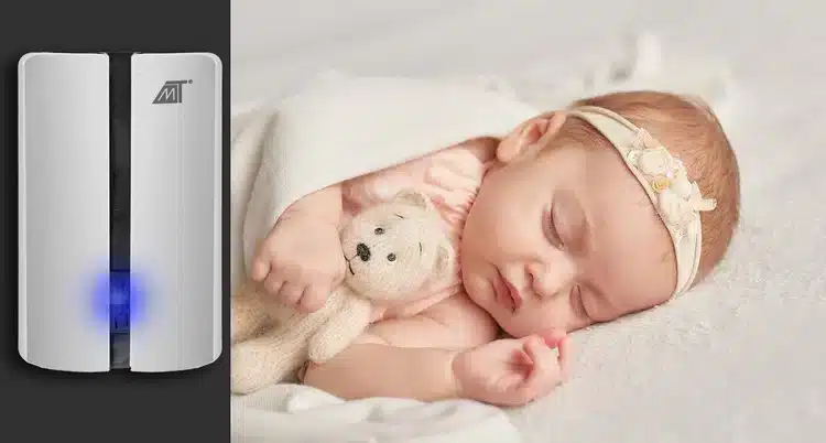 Dzwonek Bezprzewodowy Do Drzwi Wodoodporny Biały IP44 - obrazek 9