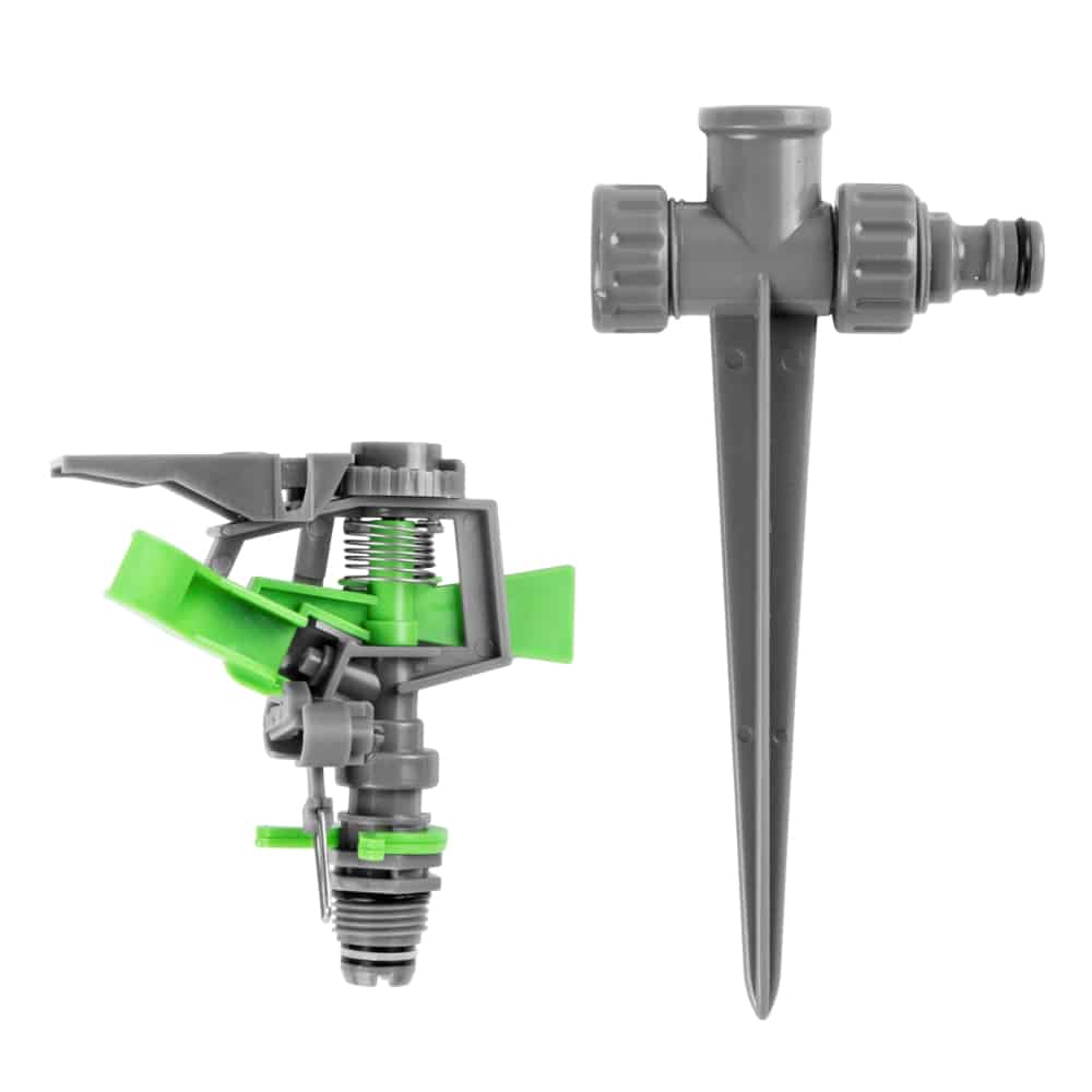 Wózek Wąż Ogrodowy 50m 1/2" + Zraszacz + Pistolet - obrazek 10