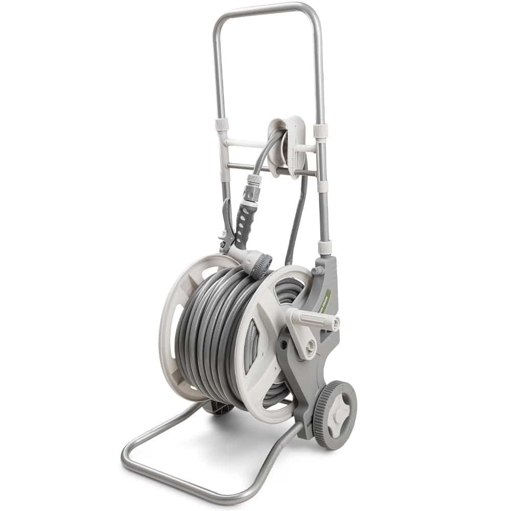 Wózek Wąż Ogrodowy 50m 1/2" + Zraszacz + Pistolet - obrazek 3