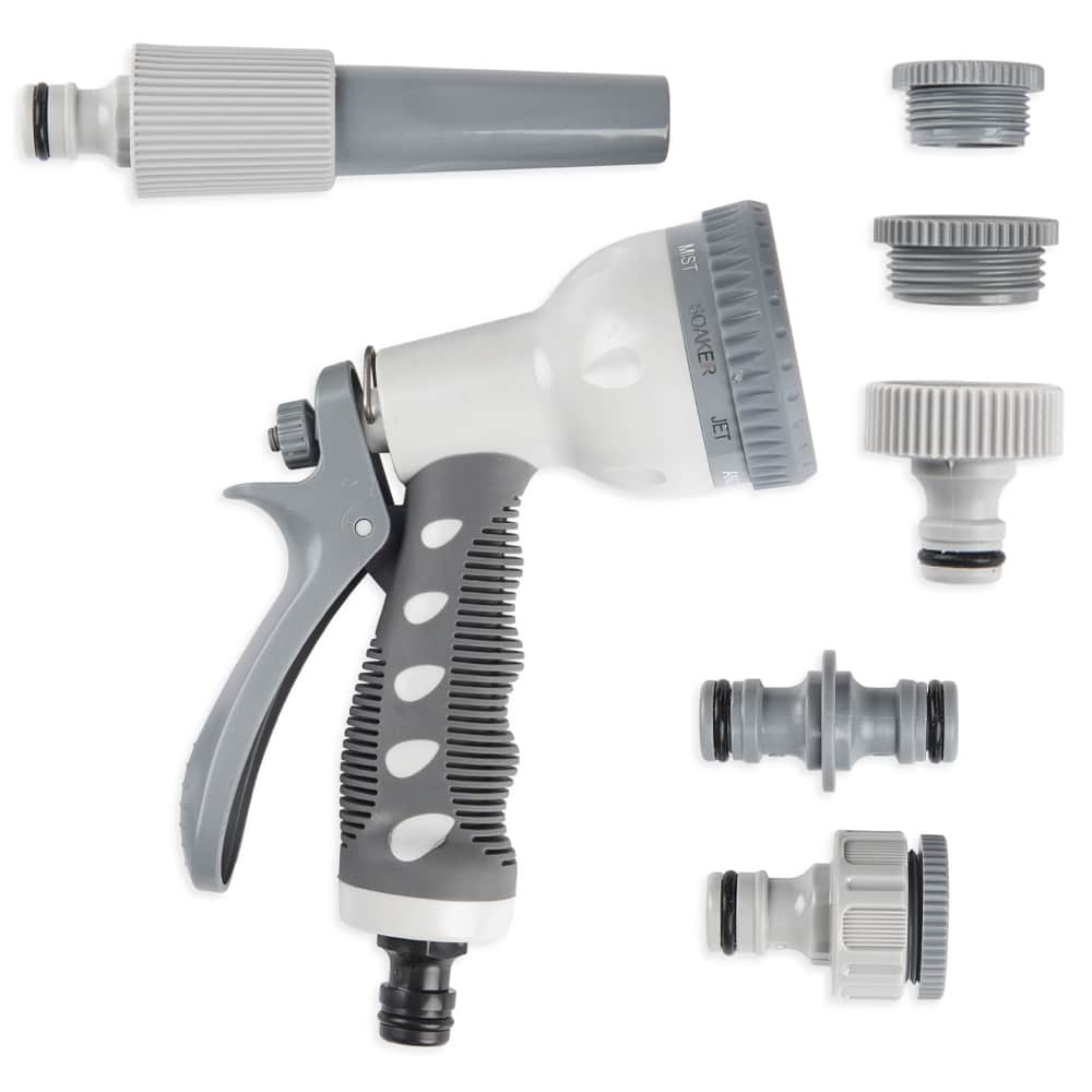 Wózek Wąż Ogrodowy 50m 1/2" + Zraszacz + Pistolet - obrazek 8