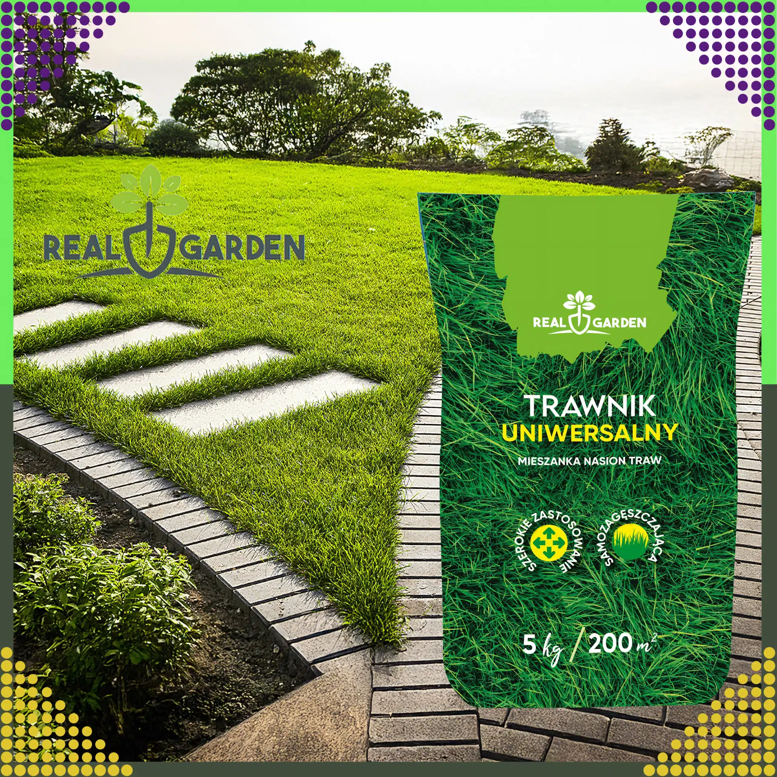 Trawa Uniwersalna Zagęszczająca Nasiona 5kg 200m² - obrazek 11