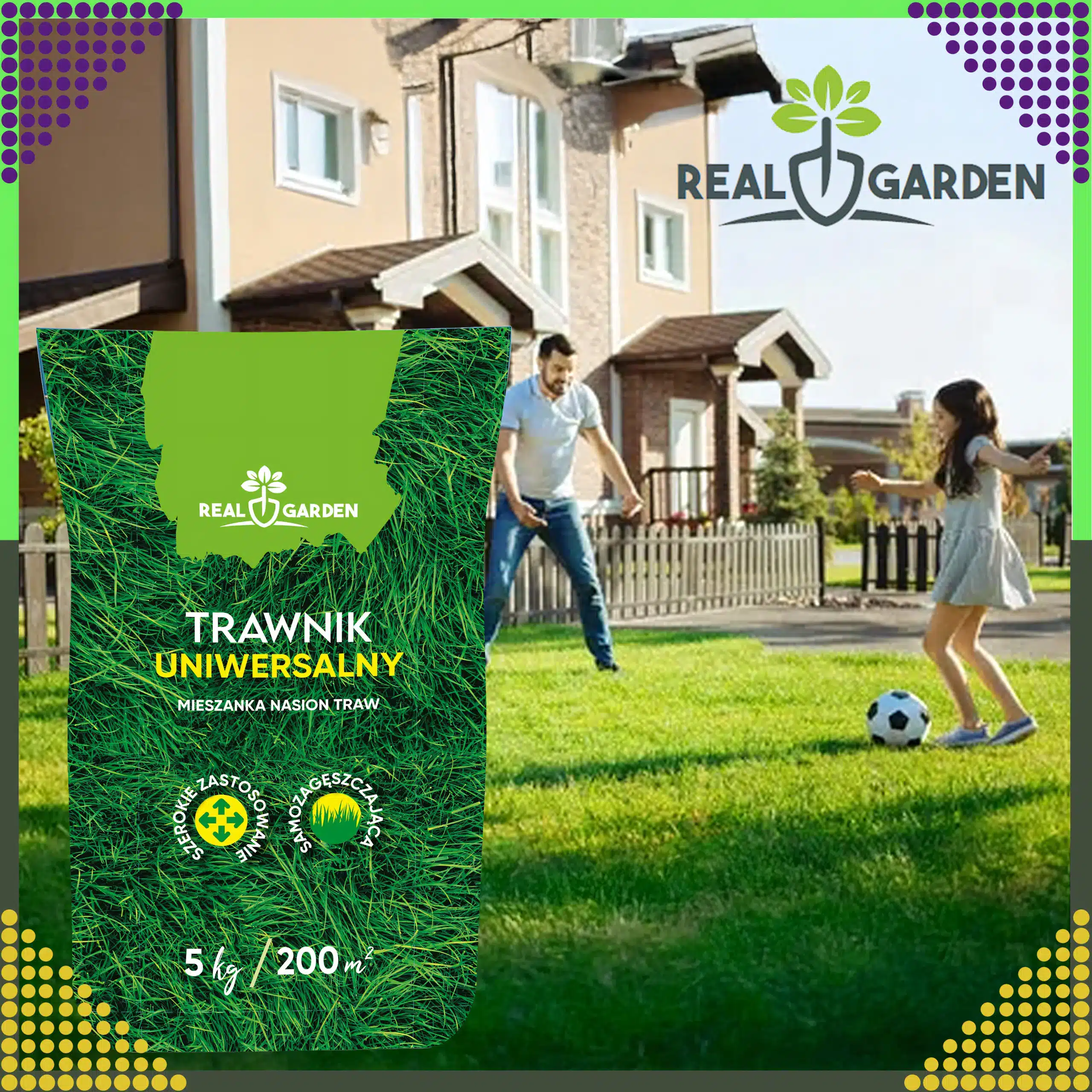 Trawa Uniwersalna Zagęszczająca Nasiona 5kg 200m² - obrazek 12