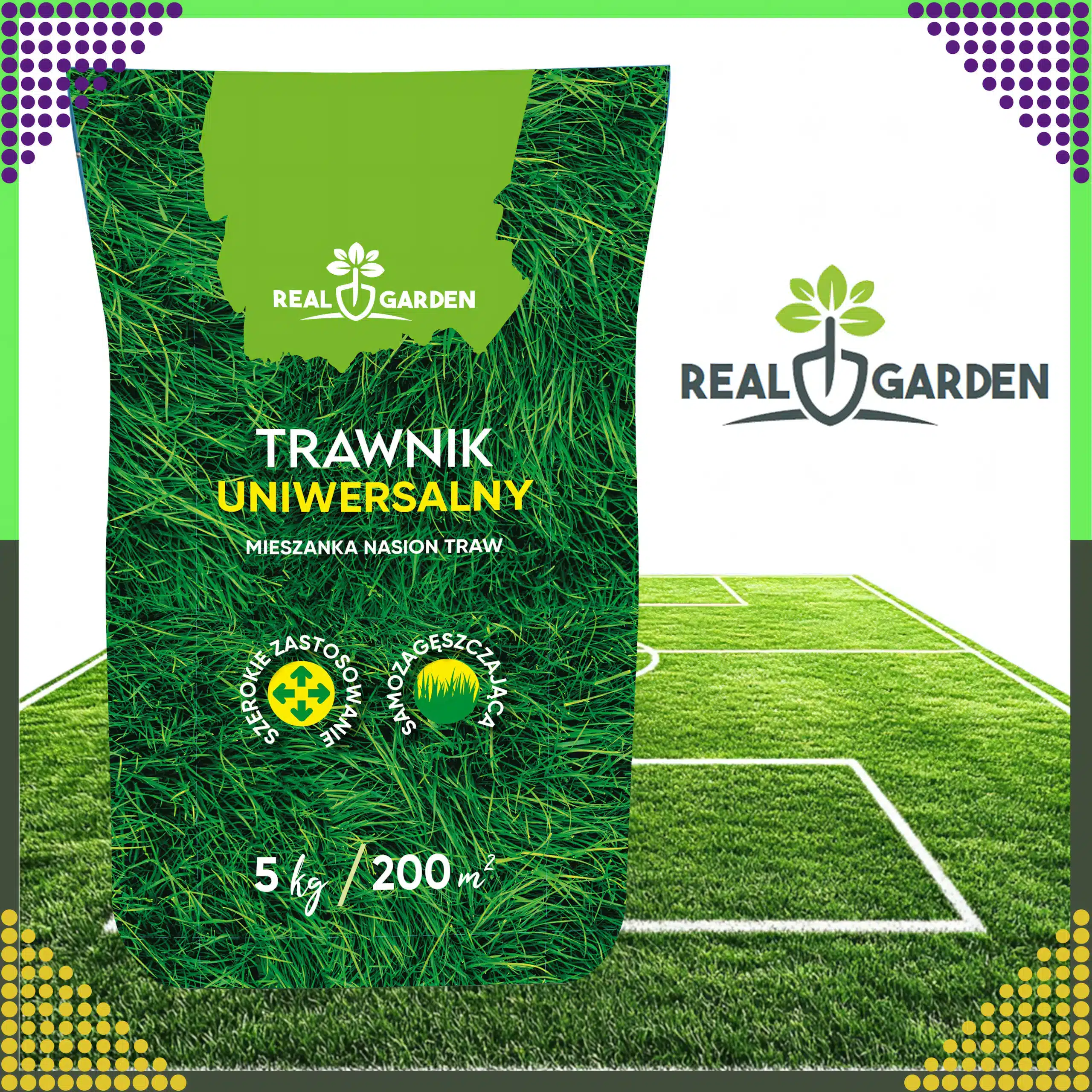 Trawa Uniwersalna Zagęszczająca Nasiona 5kg 200m² - obrazek 14