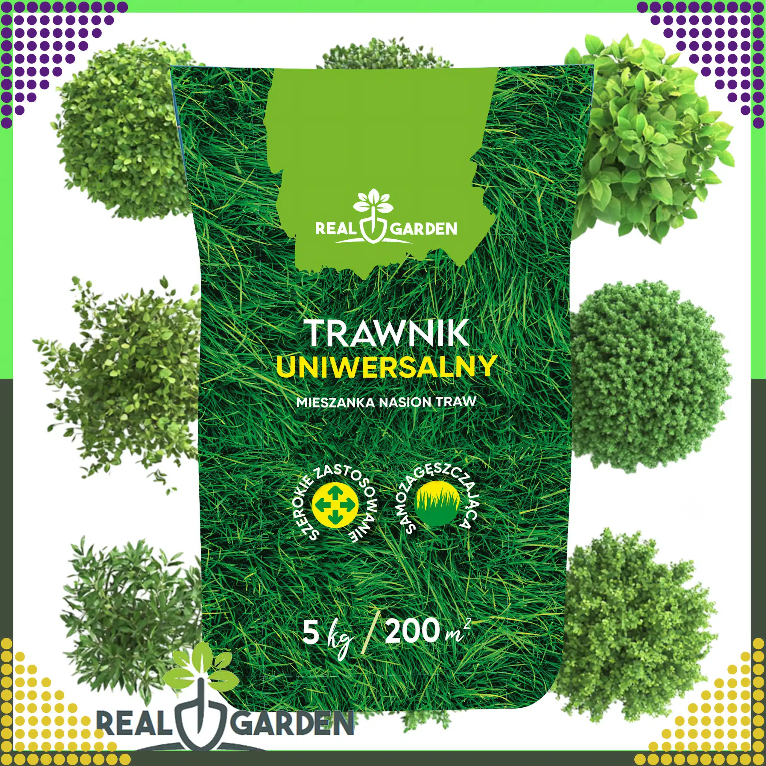 Trawa Uniwersalna Zagęszczająca Nasiona 5kg 200m² - obrazek 9