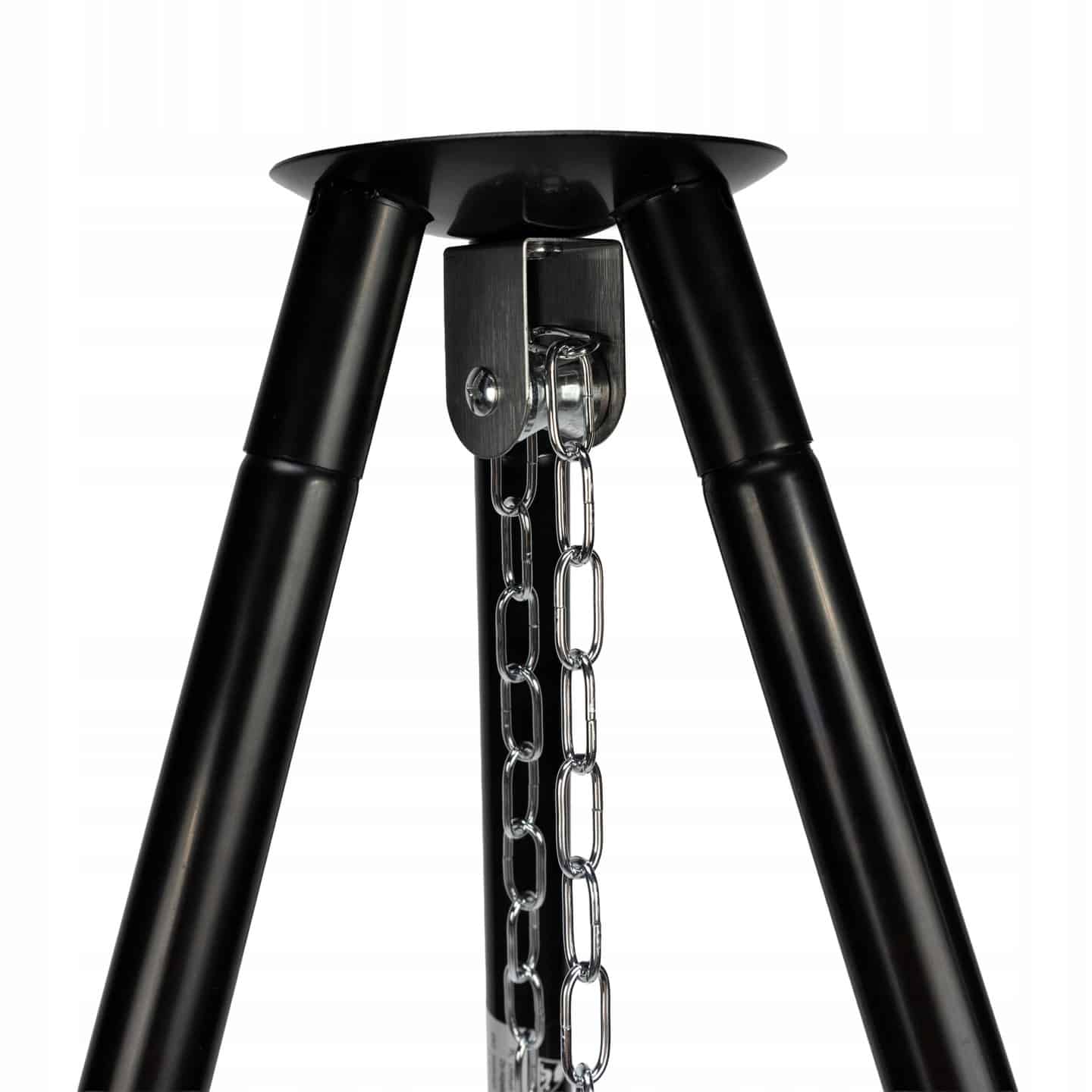 Grill Węglowy Ogrodowy Palenisko Trójnóg Ruszt Chromowany Velio Agni - obrazek 5