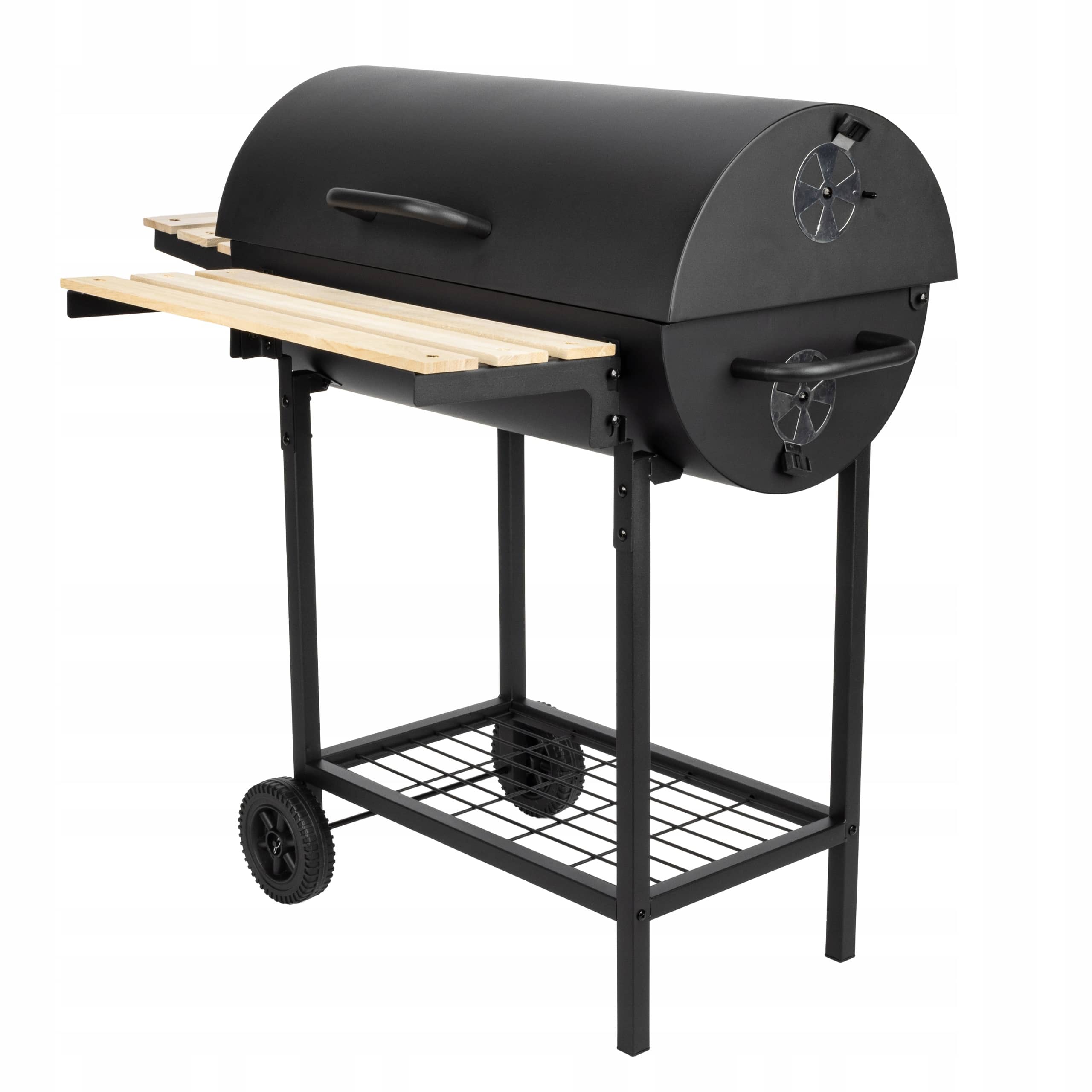 Grill Węglowy Ogrodowy Pokrywa Ruszt Chromowany Velio Oya - obrazek 5