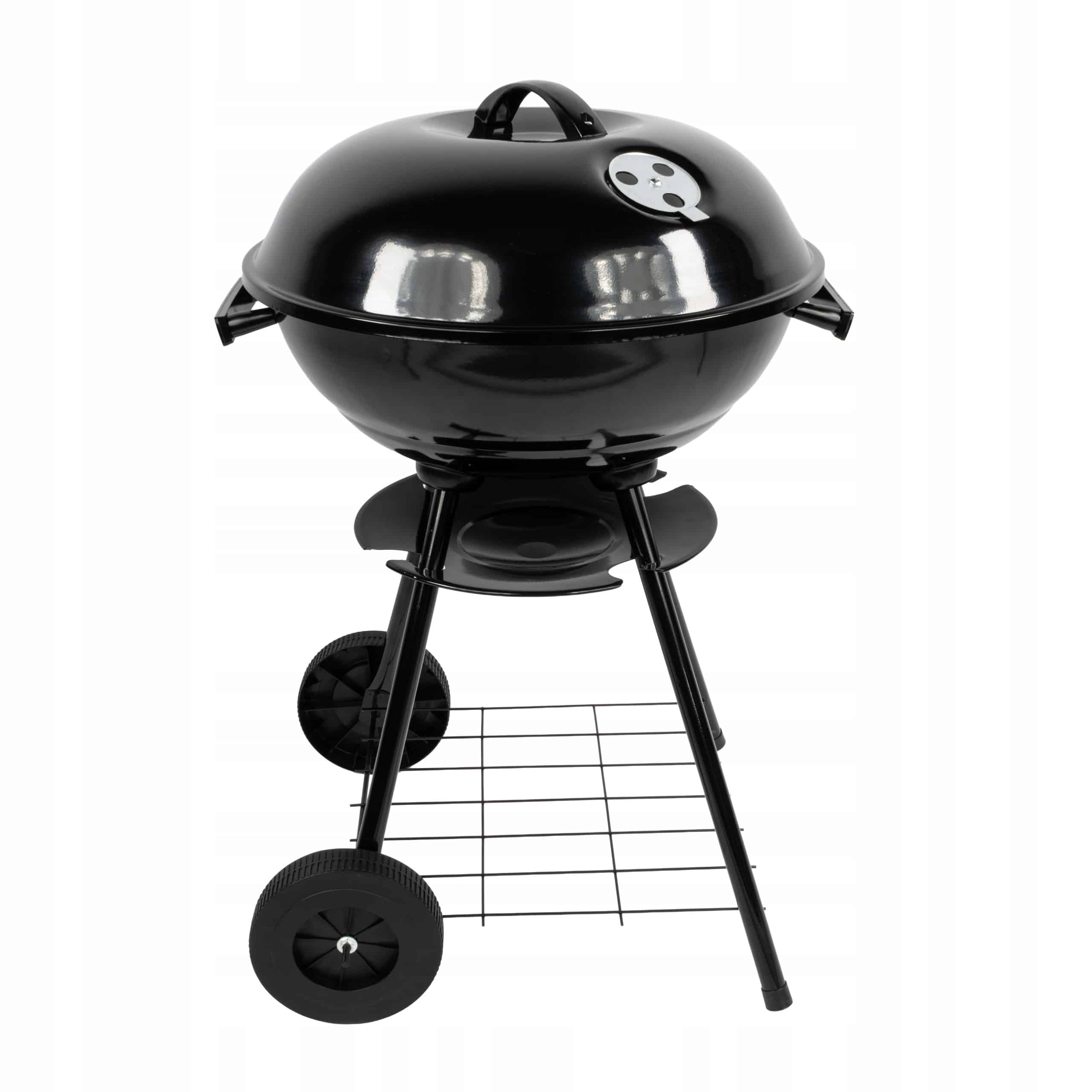 Grill Węglowy Ogrodowy Pokrywa Ruszt Chromowany Velio Brigid - obrazek 2