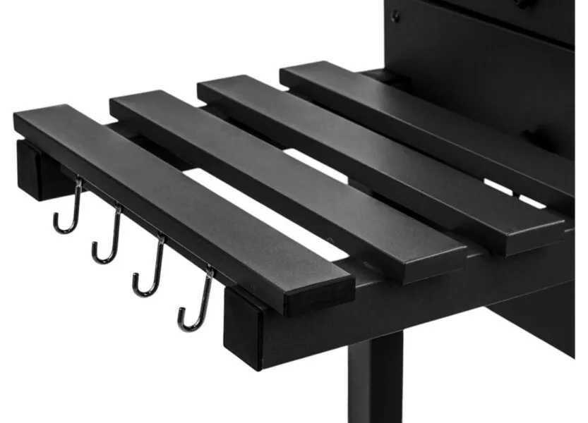 Grill Węglowy Ogrodowy Pokrywa Regulowany Ruszt Velio Hestia - obrazek 6