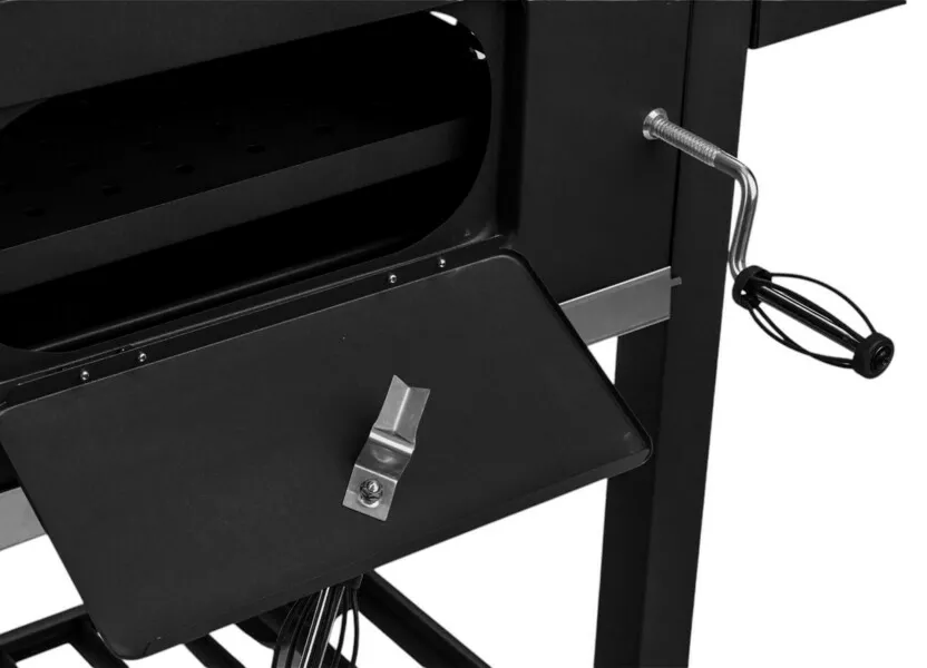 Grill Węglowy Ogrodowy Pokrywa Regulowany Ruszt Velio Hestia - obrazek 5