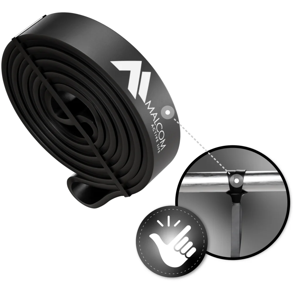 Guma Oporowa Do Ćwiczeń Powerband Czarna 11-17kg - obrazek 5