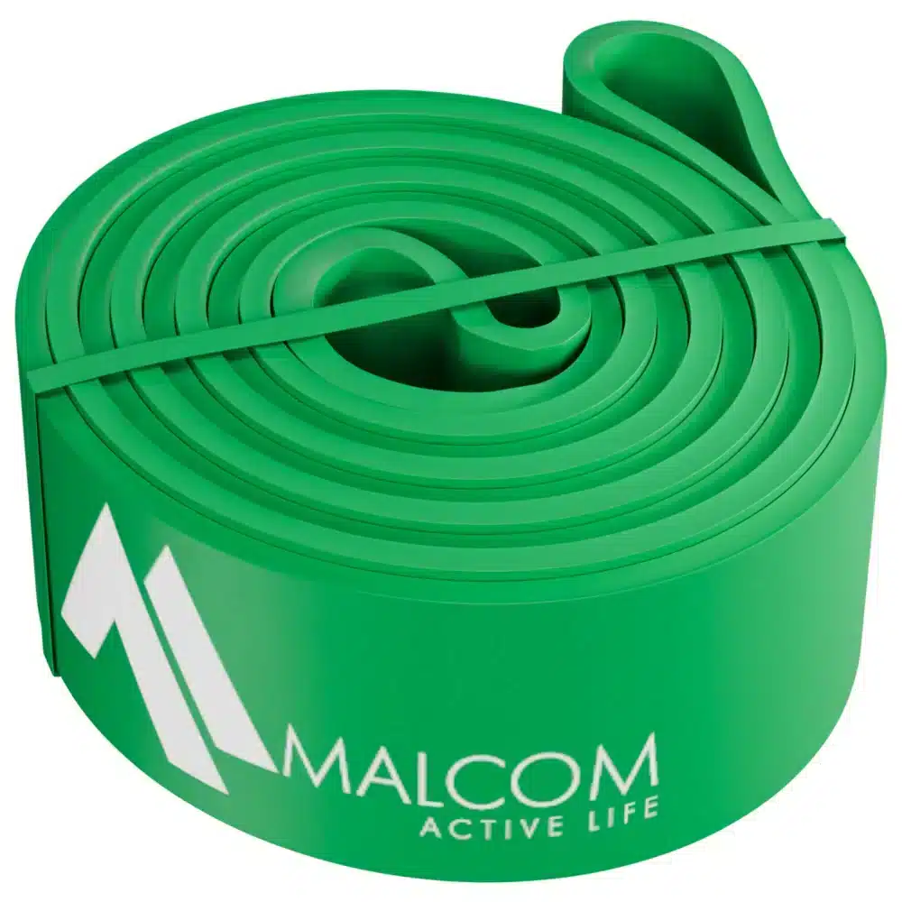 Guma Oporowa Do Ćwiczeń Powerband Zielona 27-36kg - obrazek 2