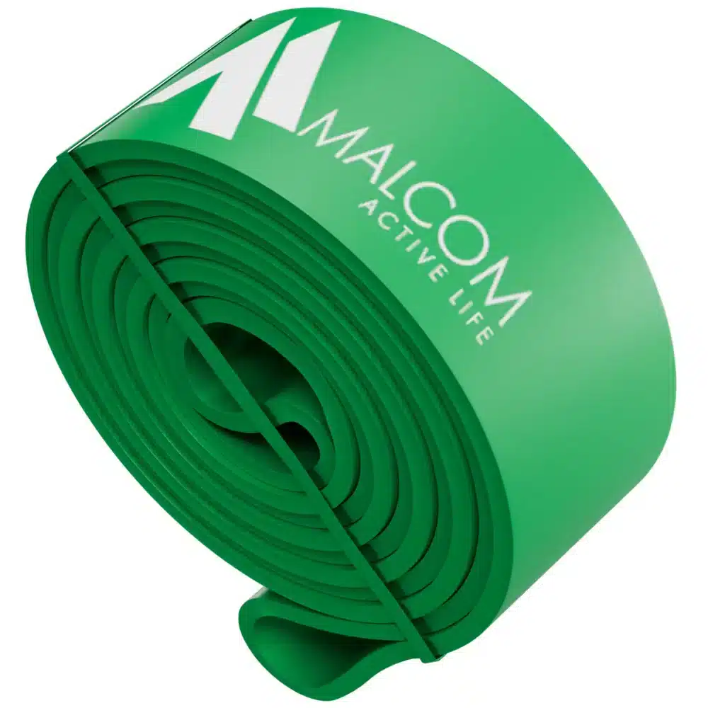 Guma Oporowa Do Ćwiczeń Powerband Zielona 27-36kg - obrazek 3