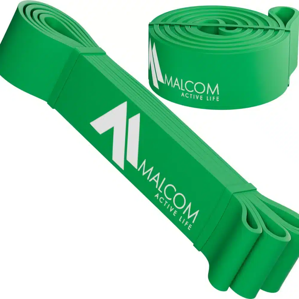 Guma Oporowa Do Ćwiczeń Powerband Zielona 27-36kg