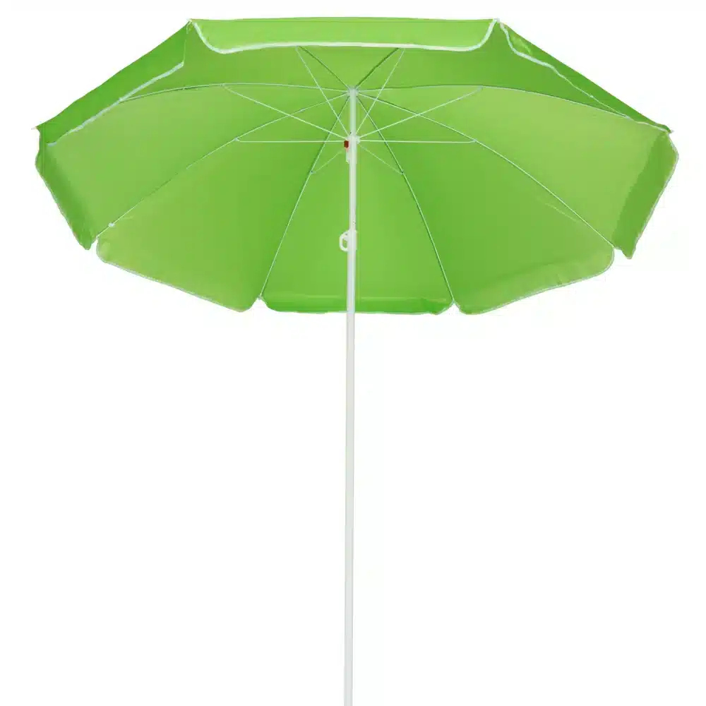 Parasol Plażowy Łamany Wbijany Zielony 180cm - obrazek 4