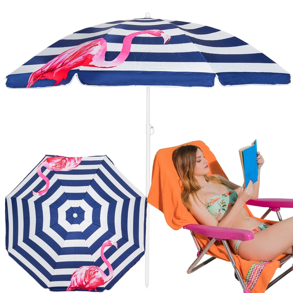 Parasol Plażowy Łamany Wbijany 180cm