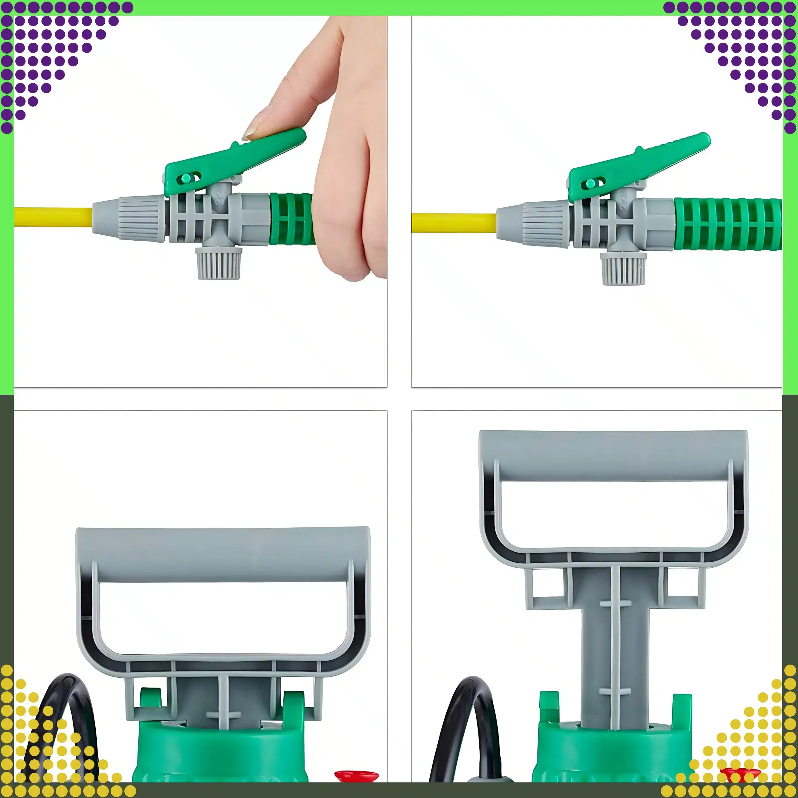 Opryskiwacz Ciśnieniowy Ogrodowy Ręczny Na Ramię 5L - obrazek 7