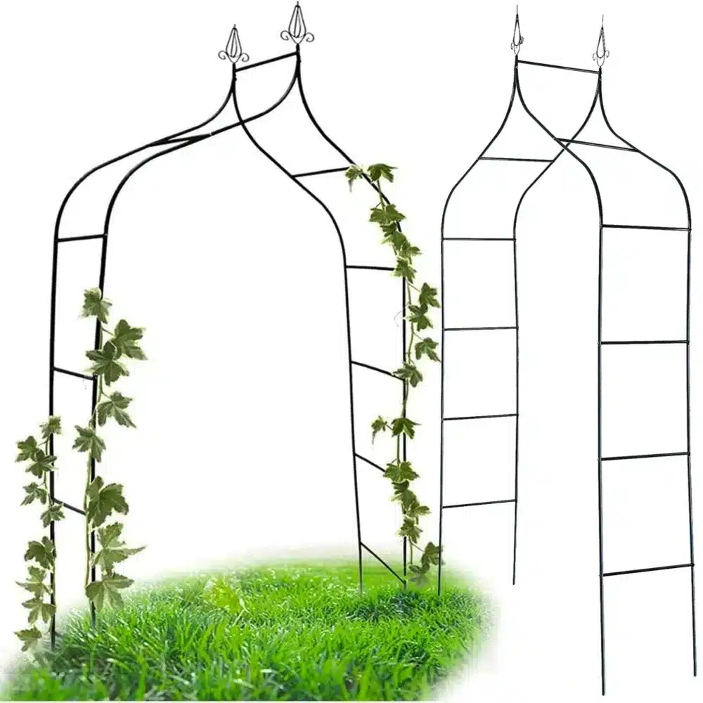 Pergola Ogrodowa Metalowa Łuk Na Kwiaty 260cm