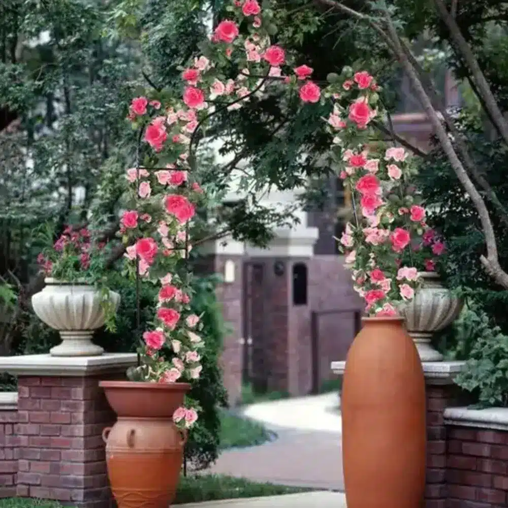 Pergola Ogrodowa Metalowa Łuk Na Kwiaty 260cm - obrazek 5