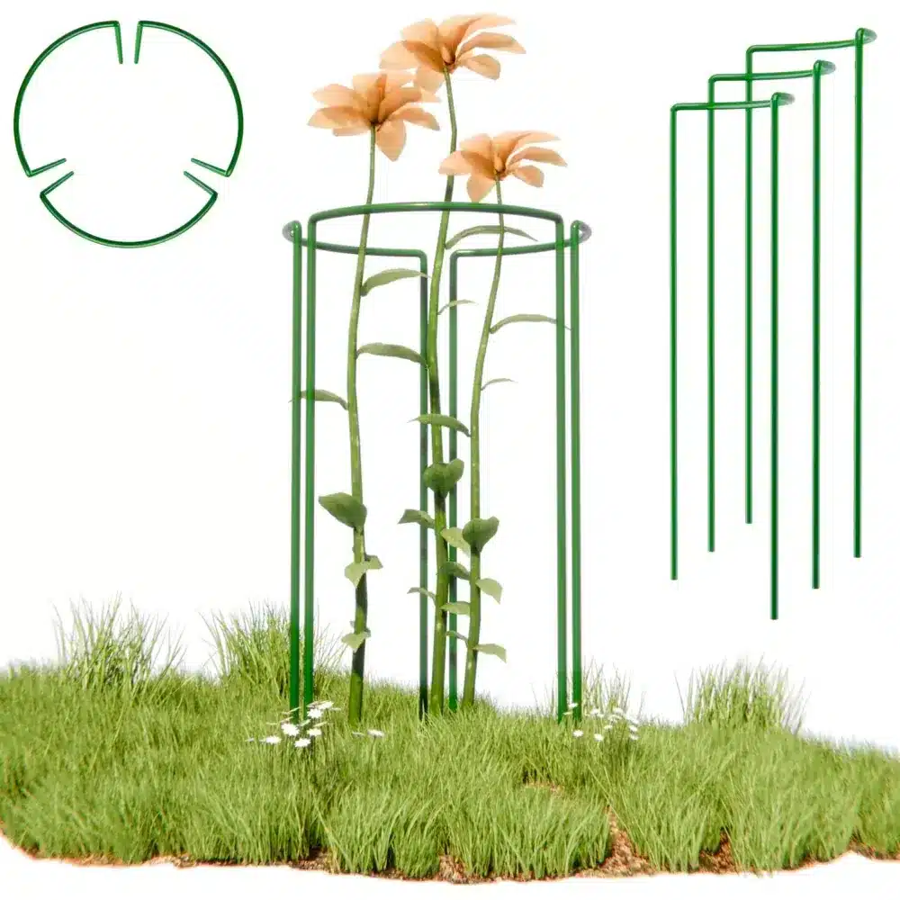 Podpora Pierścieniowa Do Roślin 25x45cm 3 Sztuki