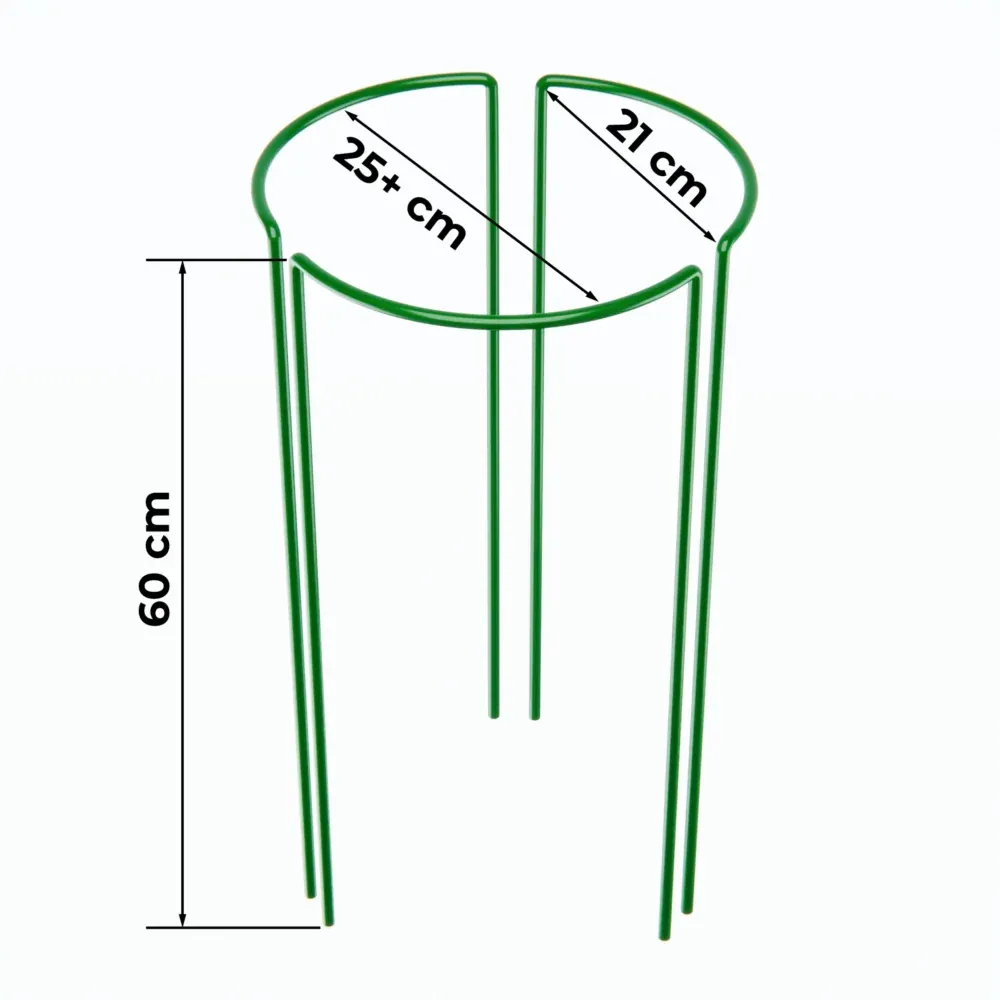 Podpora Pierścieniowa Do Roślin 25x45cm 3 Sztuki - obrazek 8