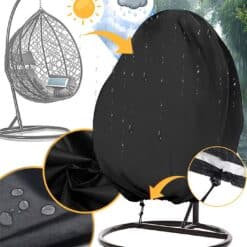 Pokrowiec Na Fotel Wiszący Ogrodowy Kokon 240x165cm