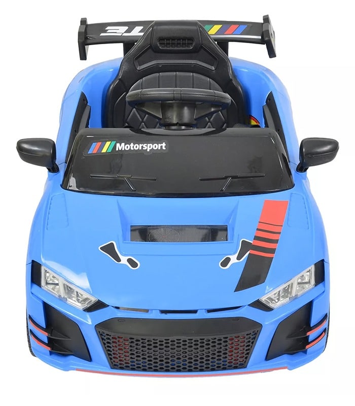 Auto Na Akumulator Dla Dzieci Cabrio Spoiler Pilot Niebieski - obrazek 2