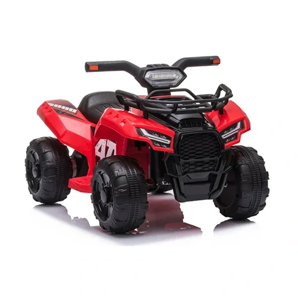 Quad Na Akumulator Dla Dzieci Klakson LED Mp3 Czerwony