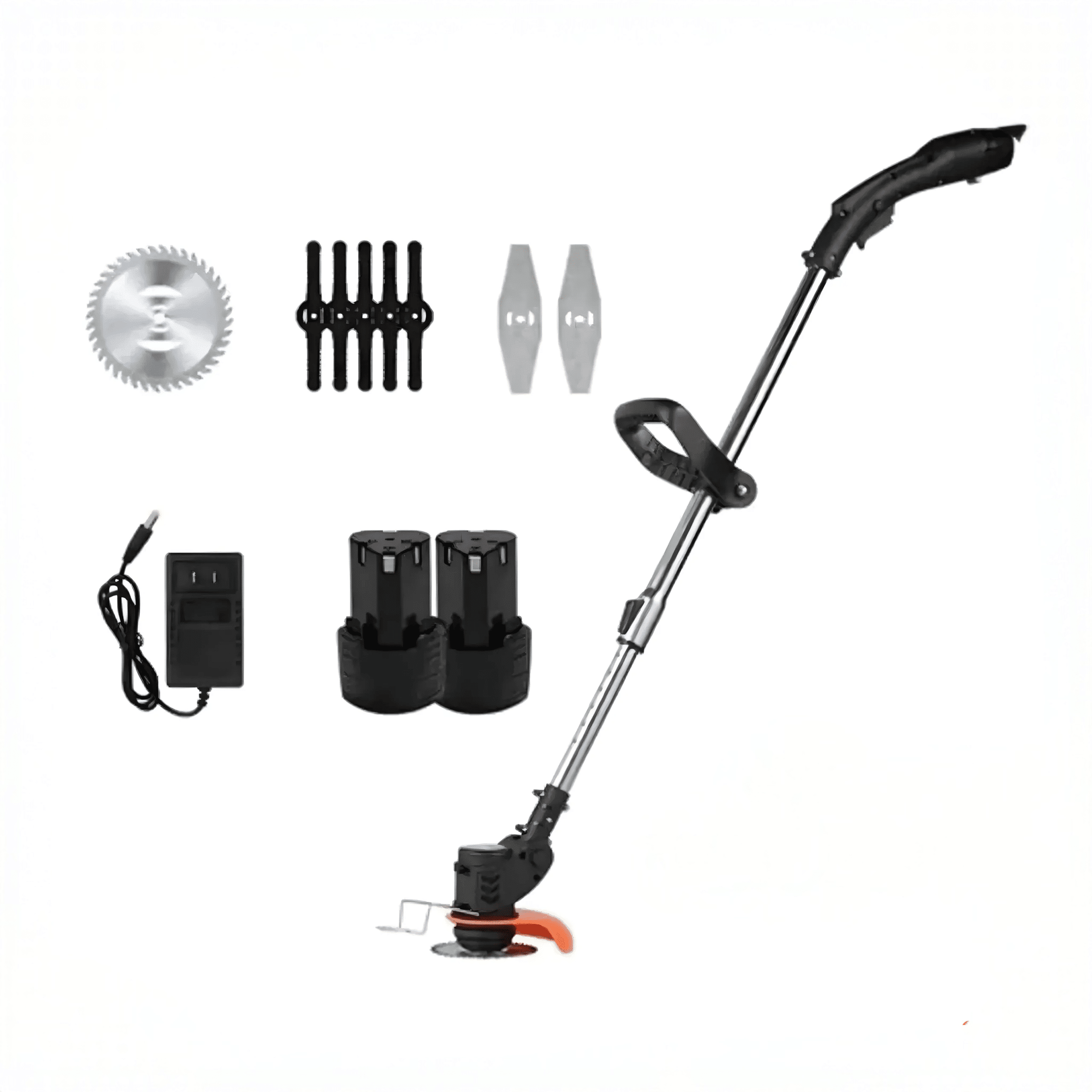 Podkaszarka Akumulatorowa Kosa Ogrodowa Do Trawy 12V 2x Akumulator - obrazek 3