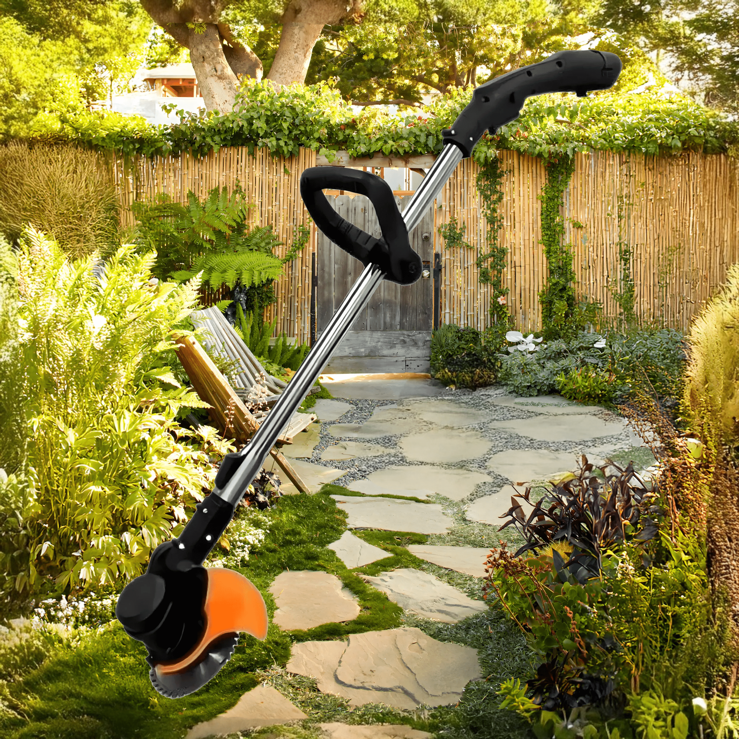 Podkaszarka Akumulatorowa Kosa Ogrodowa Do Trawy 12V 2x Akumulator - obrazek 8