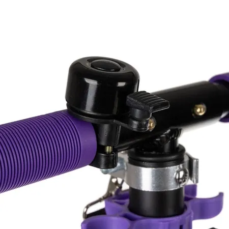 Hulajnoga Składana Miejska Dla Dzieci ABEC-7 Fioletowy Kruzzel Spidoo - obrazek 11