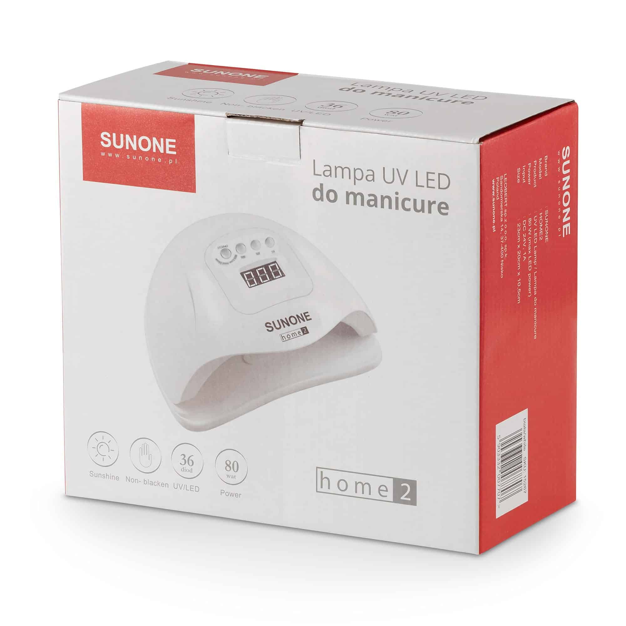 Lampa Do Paznokci UV/LED 80W SUNONE Home2 - obrazek 6