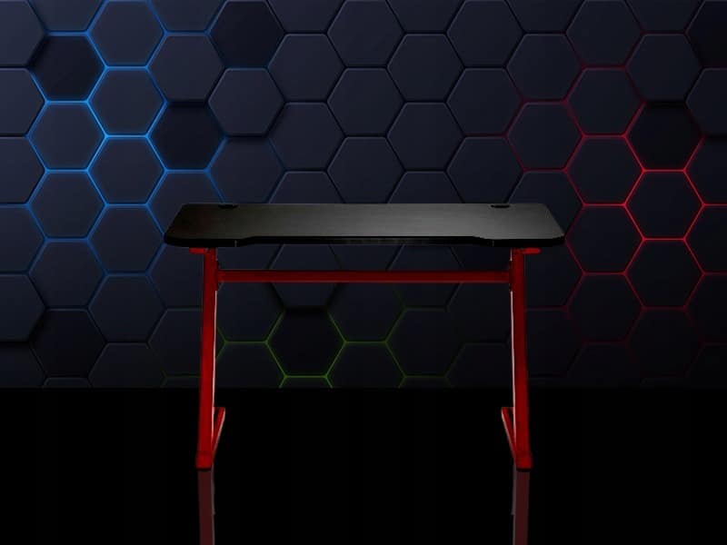 Biurko Gamingowe Komputerowe Dla Gracza LED RGB 120x60cm - obrazek 8
