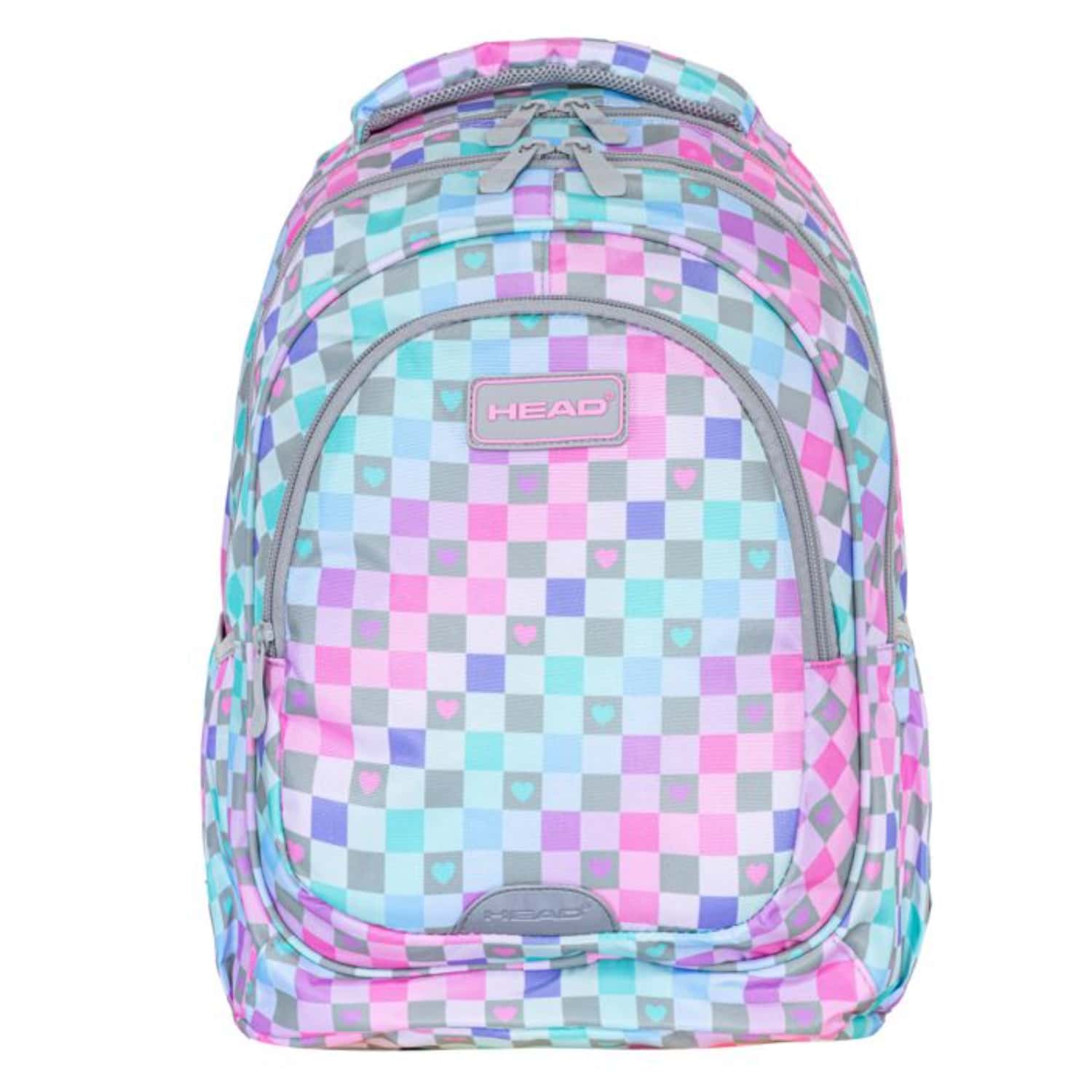 Plecak Szkolny Dla Dziewczynki 20L Head CHECKERED HEARTS AB330