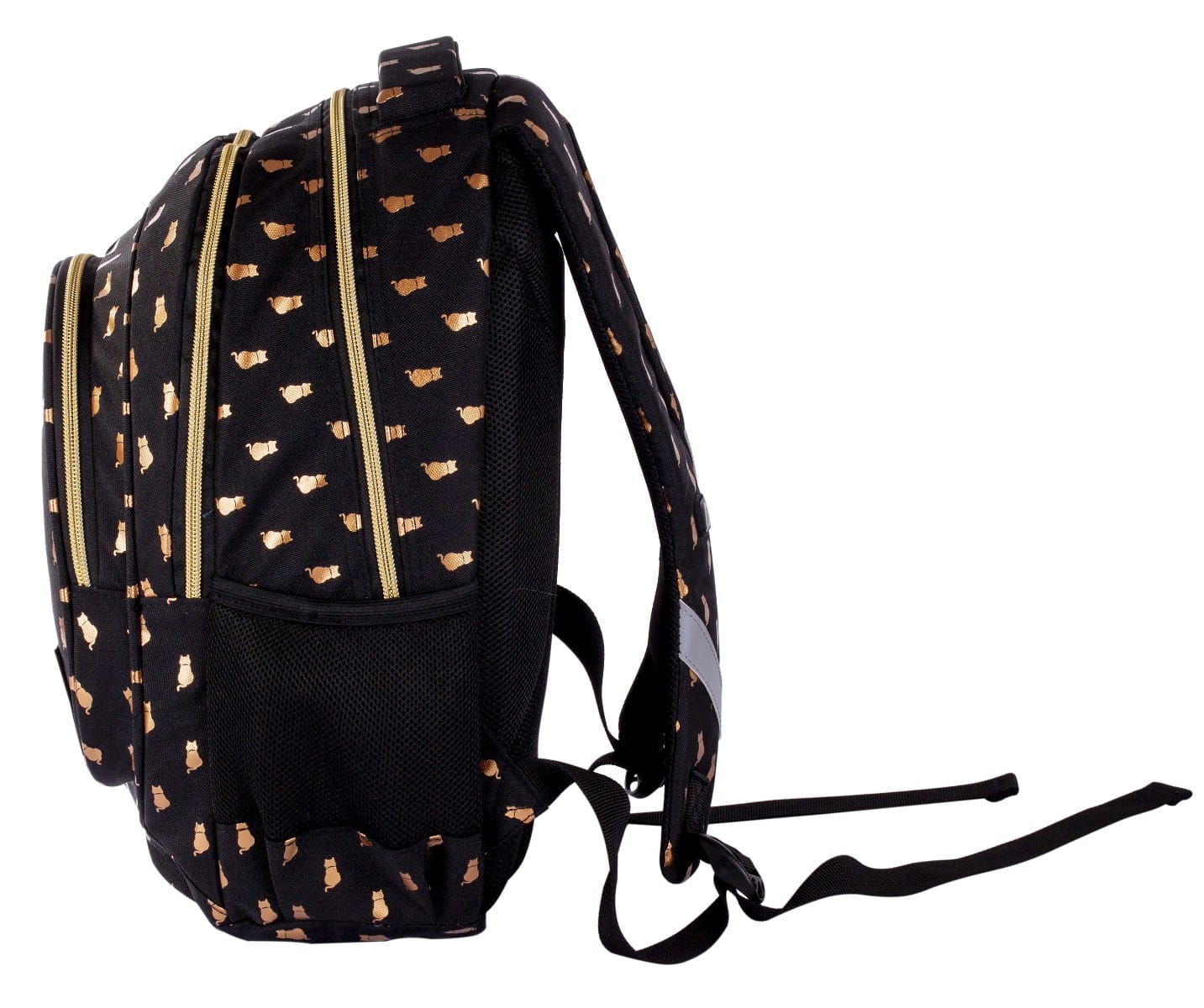 Plecak Szkolny Dla Dziewczynki 20L Head GOLDEN KITTY AB330 - obrazek 4