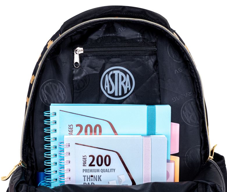 Plecak Szkolny Dla Dziewczynki 20L Astrabag GOLDEN TEDDY AB330 - obrazek 5