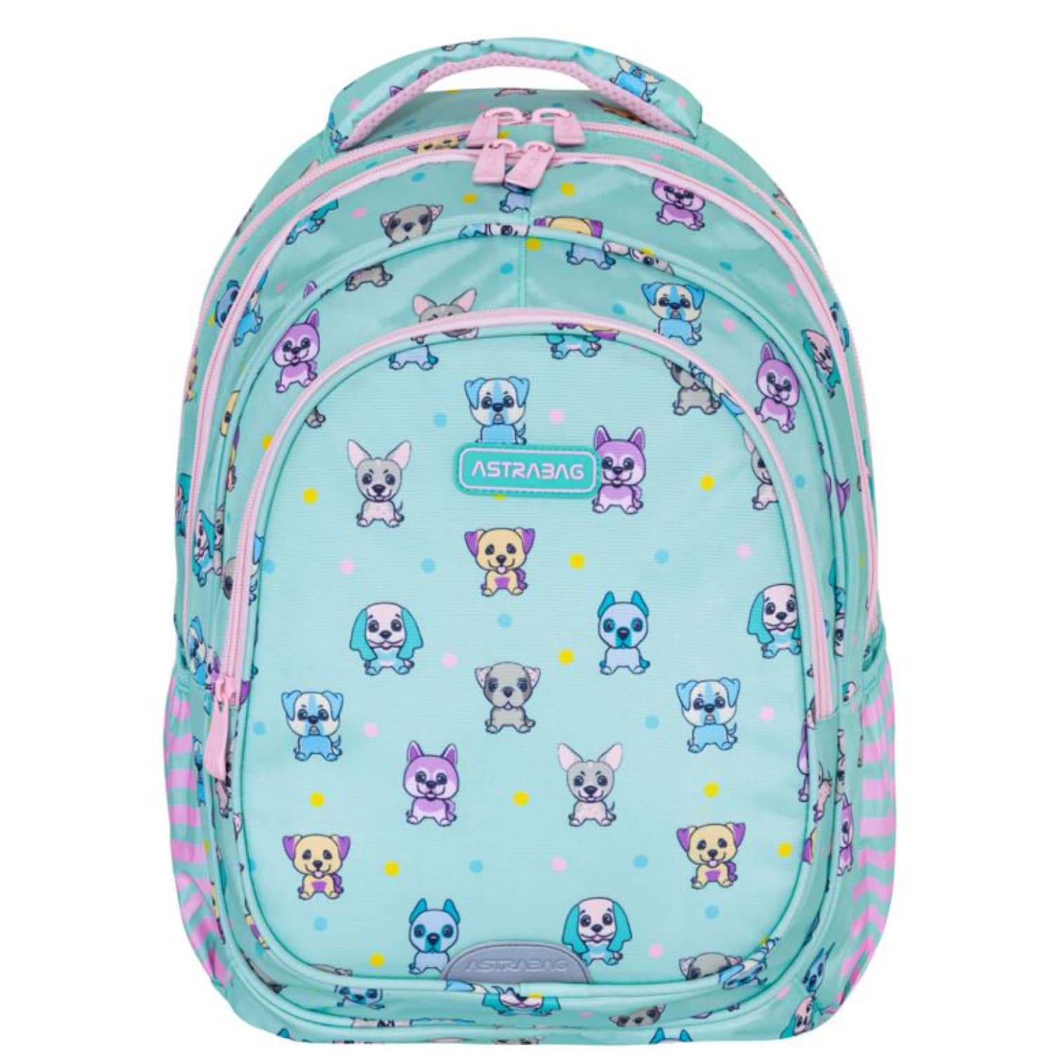 Plecak Szkolny Dla Dziewczynki 27L Astrabag PUPPIES WORLD AB300